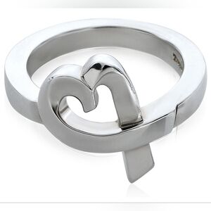 Auth. TIFFANY & CO. Paloma Picasso Loving Heart Size 5.5